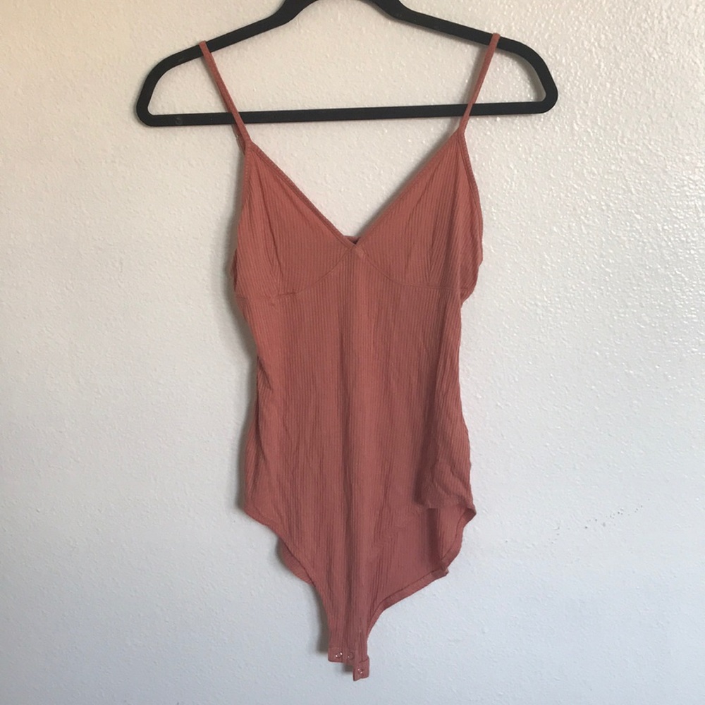 Coral bodysuit